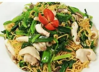 Hình ảnh mì xào cải thìa