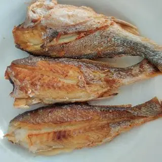 Hình ảnh Cơm trắng Khô cá đù 1 nắng