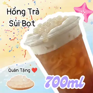 Hình ảnh Hồng Trà Sủi Bọt