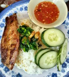 Hình ảnh Cơm ba rọi nướng 