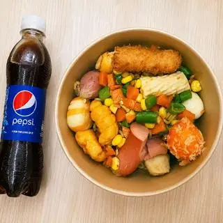 Hình ảnh Combo Mì Trộn Đặc Biệt 1 Mì + Pepsi