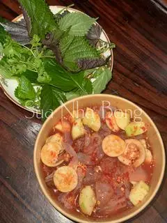 Hình ảnh Thân mix chân sứa mắm nhĩ