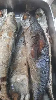 Hình ảnh Cơm cá hấp chiên
