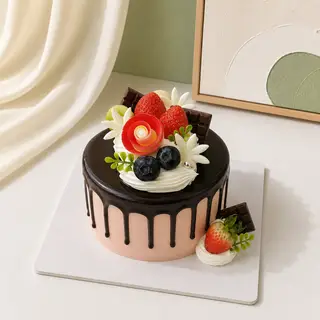 Hình ảnh Bánh kem sữa tươi 14cm
