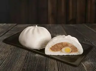 Hình ảnh Bánh bao trứng cút