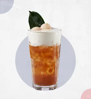Hình ảnh Trà Vải Kem Mặn