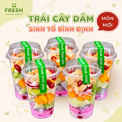 Hình ảnh Sinh tố trái cây Bình Định