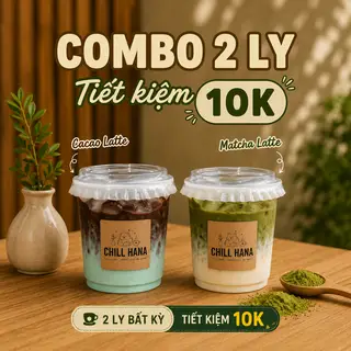 Hình ảnh Combo Choco mint & Matcha latte