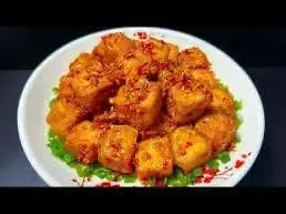 Hình ảnh Đậu hũ chiên sả ớt