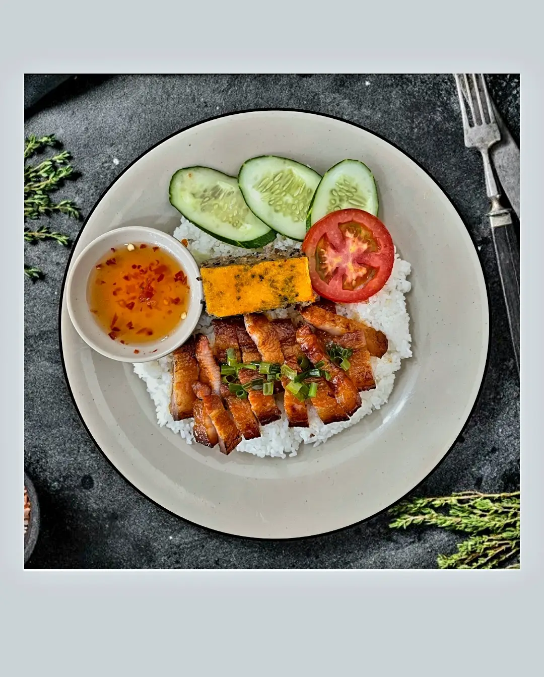 Hình ảnh Cơm Ba Chỉ