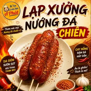 Hình ảnh Lạp xưởng nướng đá