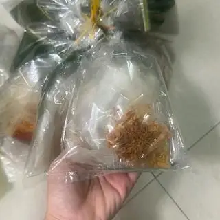 Hình ảnh Bánh tráng dẻo muối nhuyễn hành tỏi phi