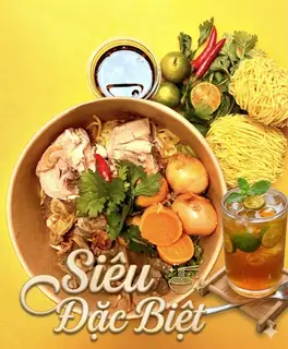 Hình ảnh Combo miến khô thập cẩm siêu đặc biệt - trà tắc mật ong