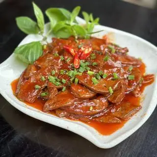 Hình ảnh gan sốt sa tết