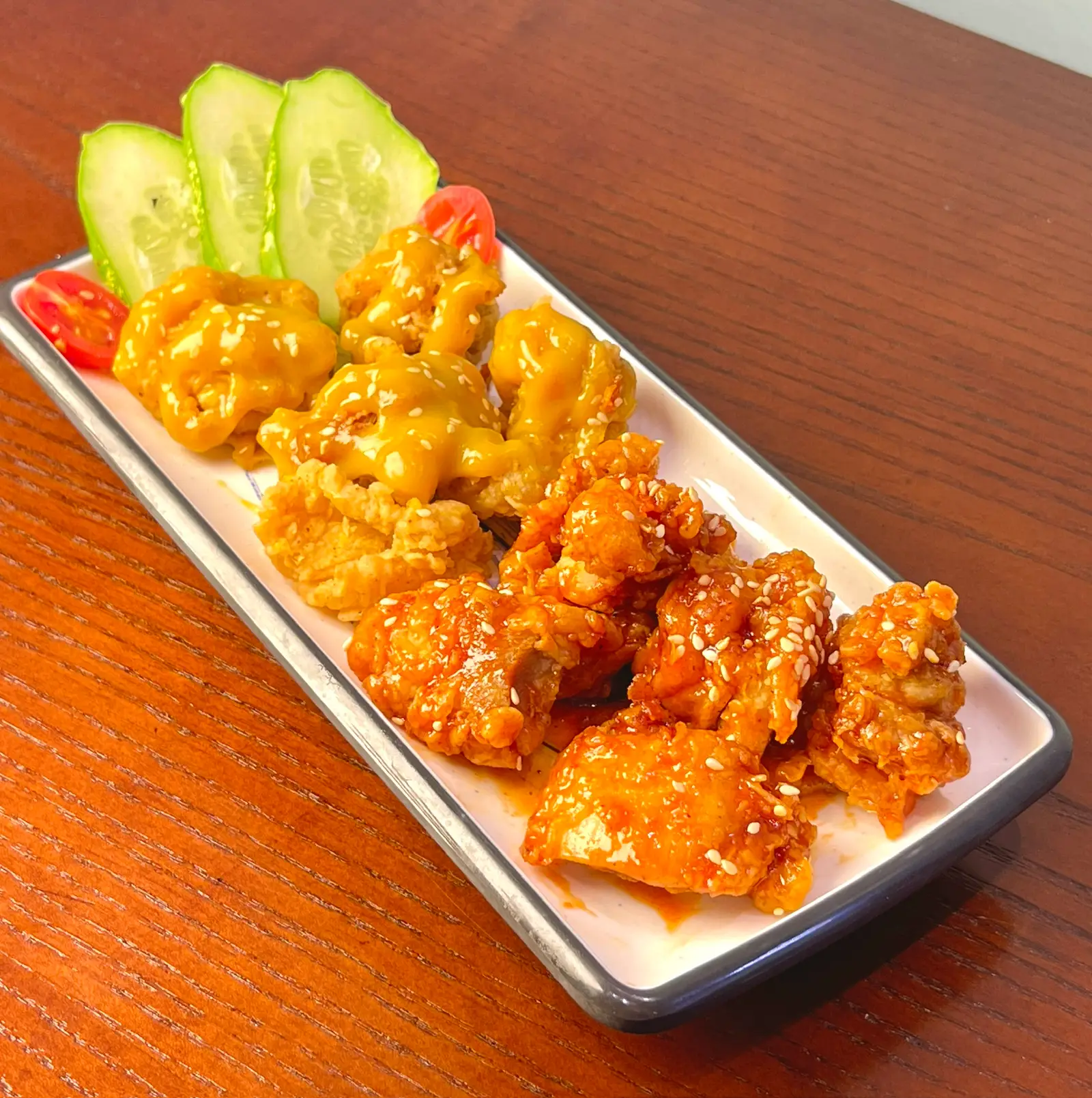 Hình ảnh Chicken MIX 1 (Chicken combo 1 mix 2 sốt 150g)_치킨 믹스 1