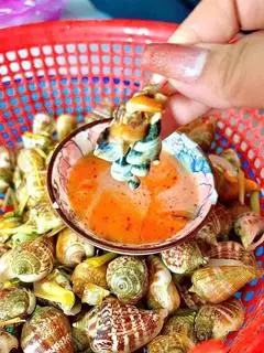 Hình ảnh ốc nhảy hấp xã phần 45k