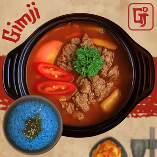 Hình ảnh Canh Kim Chi Thịt Bò + Cơm