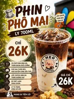 Hình ảnh Phin phô mai (M-L)