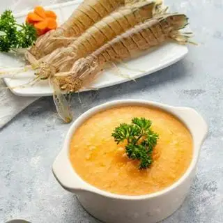 Hình ảnh Cháo bề bề sốt mỡ hành