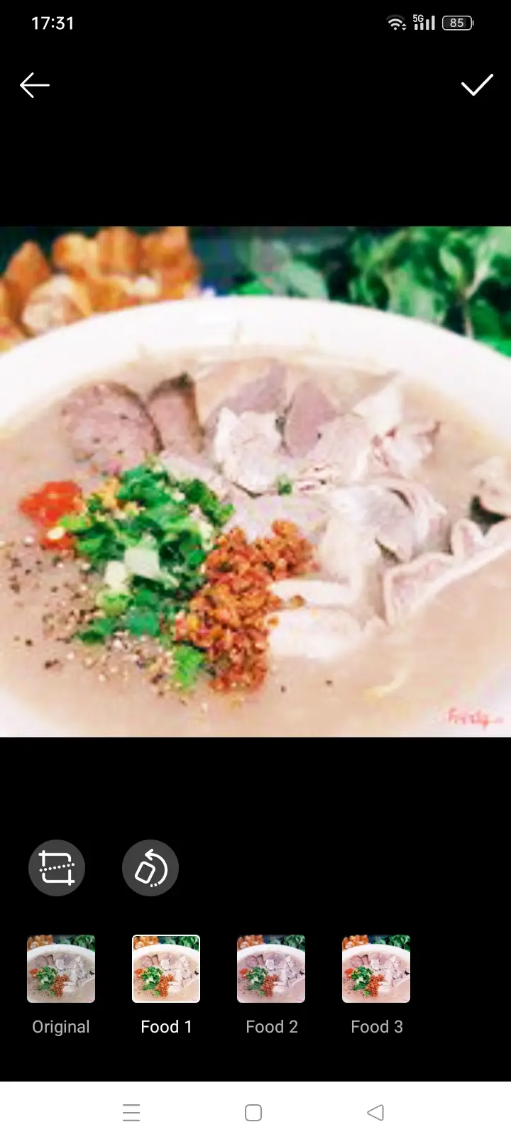 Hình ảnh cháo lòng lợn +2 quẩy giòn 