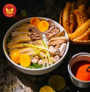 Hình ảnh phở gà thập cẩm