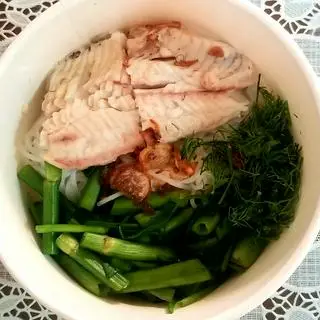 Hình ảnh BÚN CÁ RÔ ĐỒNG ( CÁ RÔ HẤP CÁCH THỦY))