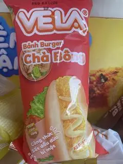 Hình ảnh bánh burgur chà bông
