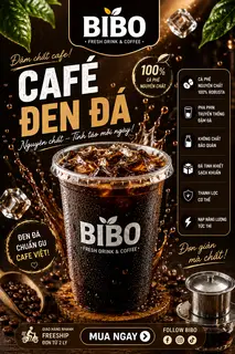Hình ảnh Cà phê đen đá