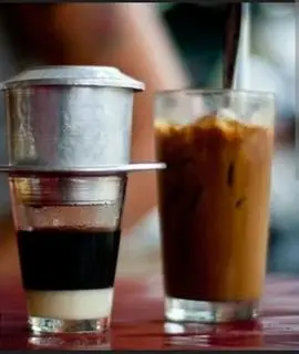 Hình ảnh cà phê sữa đá
