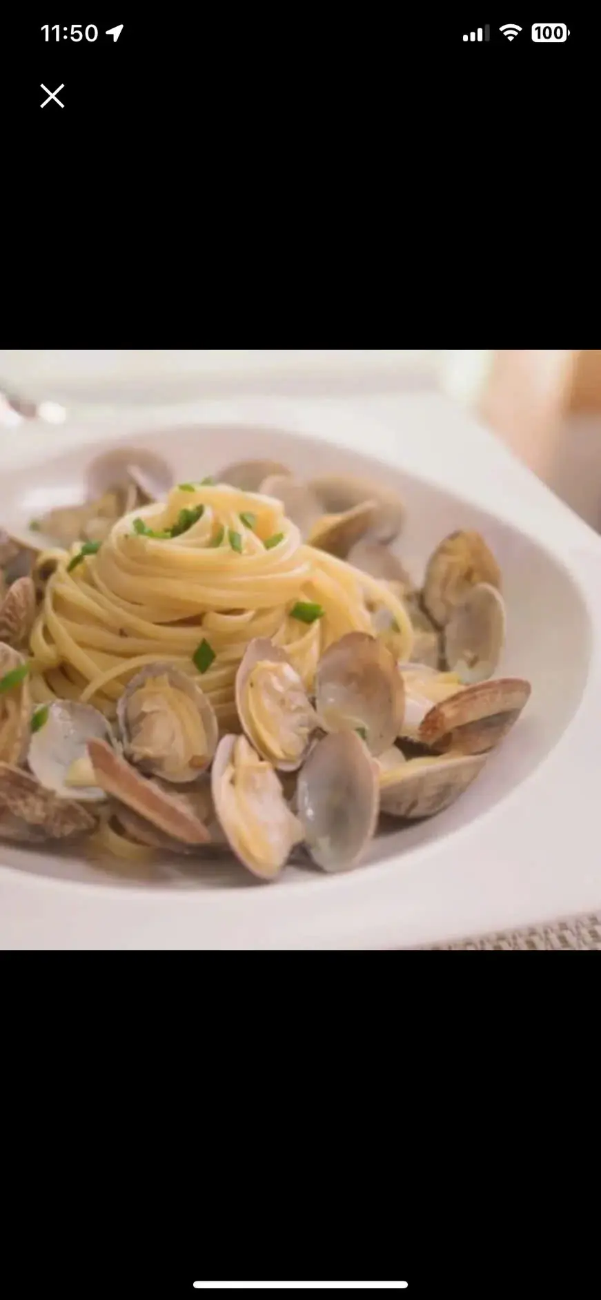Hình ảnh Spaghetti vongole( mỳ ngao)