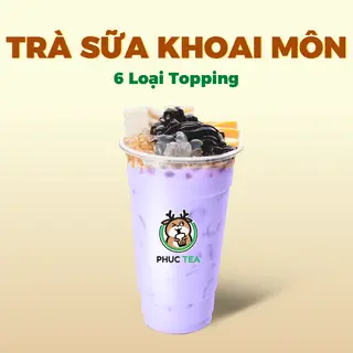 Hình ảnh Trà Sữa Khoai Môn Phúc - Full Topping  (Size M)