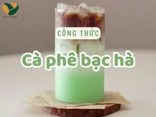 Hình ảnh Cafe bạc hà