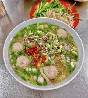 Hình ảnh Hủ tíu thịt - bò viên
