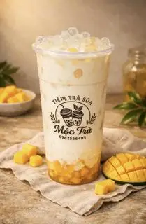 Hình ảnh Lục trà sữa xoài 