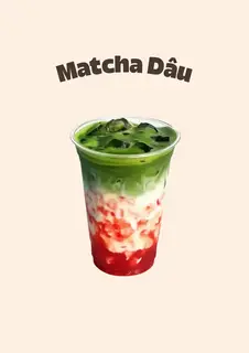 Hình ảnh Matcha Latte Dâu