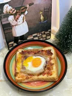 Hình ảnh Sandwich trứng thịt xông khói 