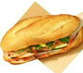 Hình ảnh Bánh mì trứng xá xíu