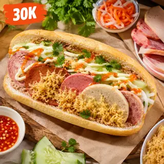 Hình ảnh bánh mì Sài Gòn 