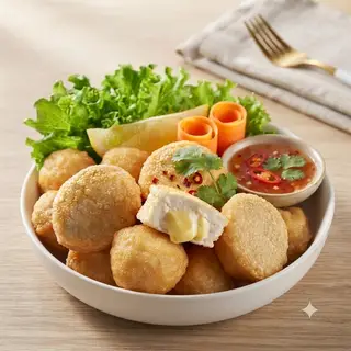 Hình ảnh sét cá viên & đậu hủ phô mai 