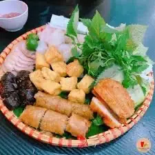 Hình ảnh Bún đậu mắm tôm đầy đủ