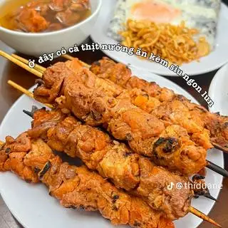 Hình ảnh thịt xiên nướng 