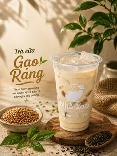 Hình ảnh Trà sữa gạo rang