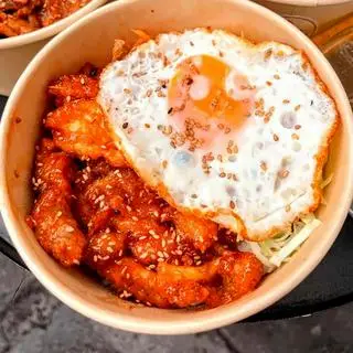Hình ảnh Cơm Gà Sốt Ngọt