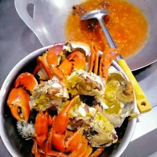 Hình ảnh cua thịt 3con 1kg sốt me 