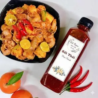 Hình ảnh Sốt thái thần thánh trộn chân gà, nộm siêu ngon 330ml