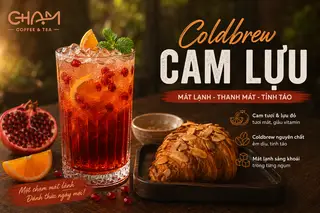 Hình ảnh Coldbrew cam lựu