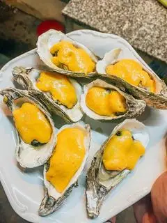 Hình ảnh sét 5 con Hàu nướng phô mai