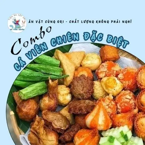 Hình ảnh ComBo Cá Viên (Chiên Size Đặc Biệt) (Kèm Coca)