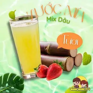 Hình ảnh Nước mía dâu 1000ml