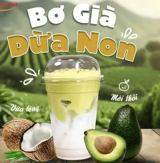 Hình ảnh Sinh Tố Bơ Dừa